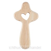 Handheld cross Cutout Heart