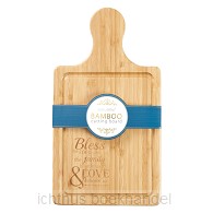bamboo cutting board Bless the food