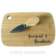 Kaasplankje met kaasmesje asortie