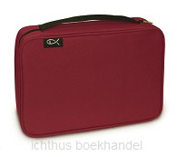 Basic Biblecover Large Burgundy