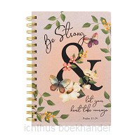 Guided journal Be strong & courageous