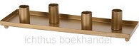 Advent Candleholder Metal 29,8x8,9x5cm