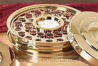 Brass communion tray