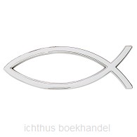 Auto Emblem Ichtus Silver