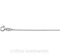 Sterling silver gourmet chain 42cm