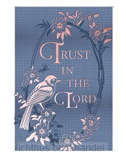 Lux Leather Journal Trust in the Lord