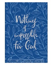 Lux Leather Journal Nothing is impossibl