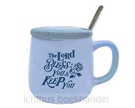 Mug Ceramic cover Lord bless you & keep