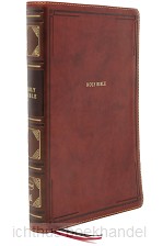 Nkjv, Thinline Bible, Large Print, Leath