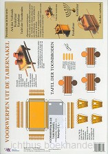 Bouwplaten voorwerpen uit de tabernakel