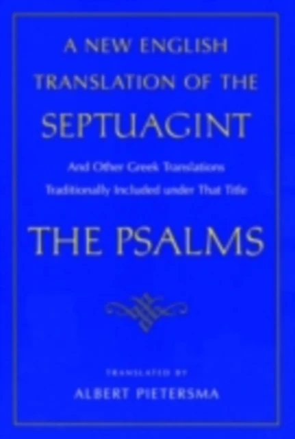New English Translation of the Septuagin