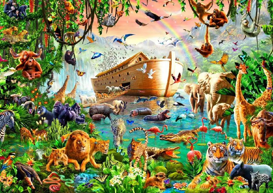 Jigsaw Puzzle 3000 pcs - Noah''''s Ark 9