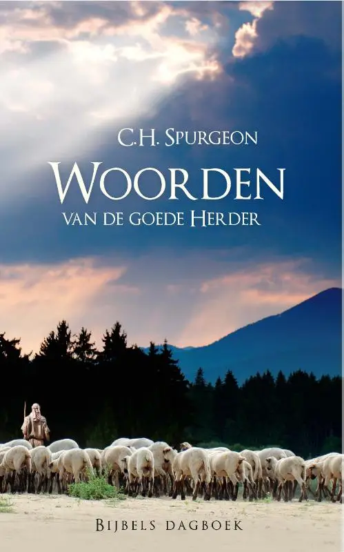 Woorden GROTE LETTER van de Goede Herder