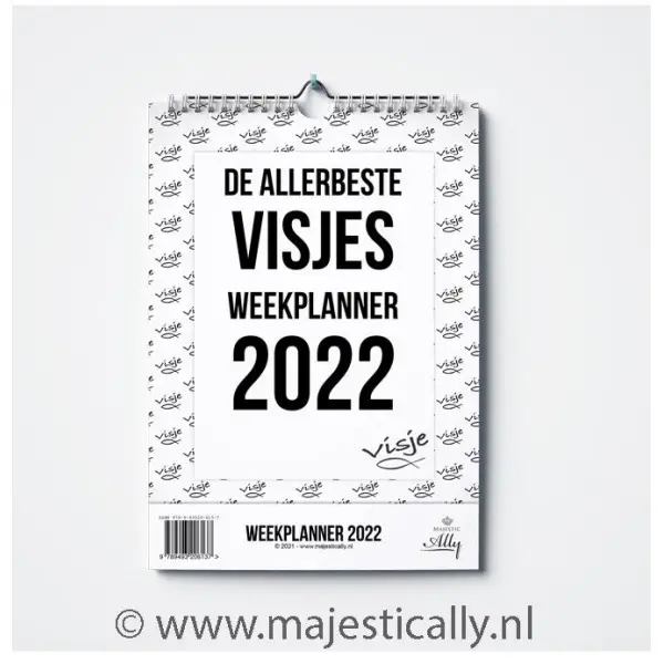 De allerbeste Visjes weekplanner 2022