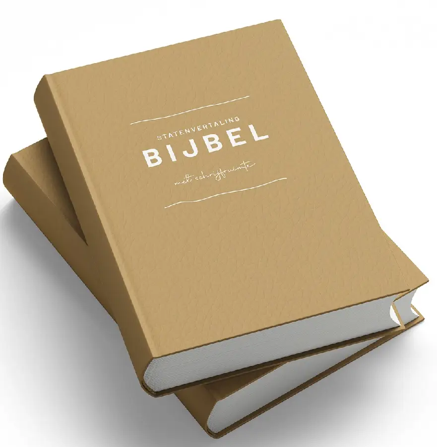 Bijbel met schrijfruimte camel (BMS1)