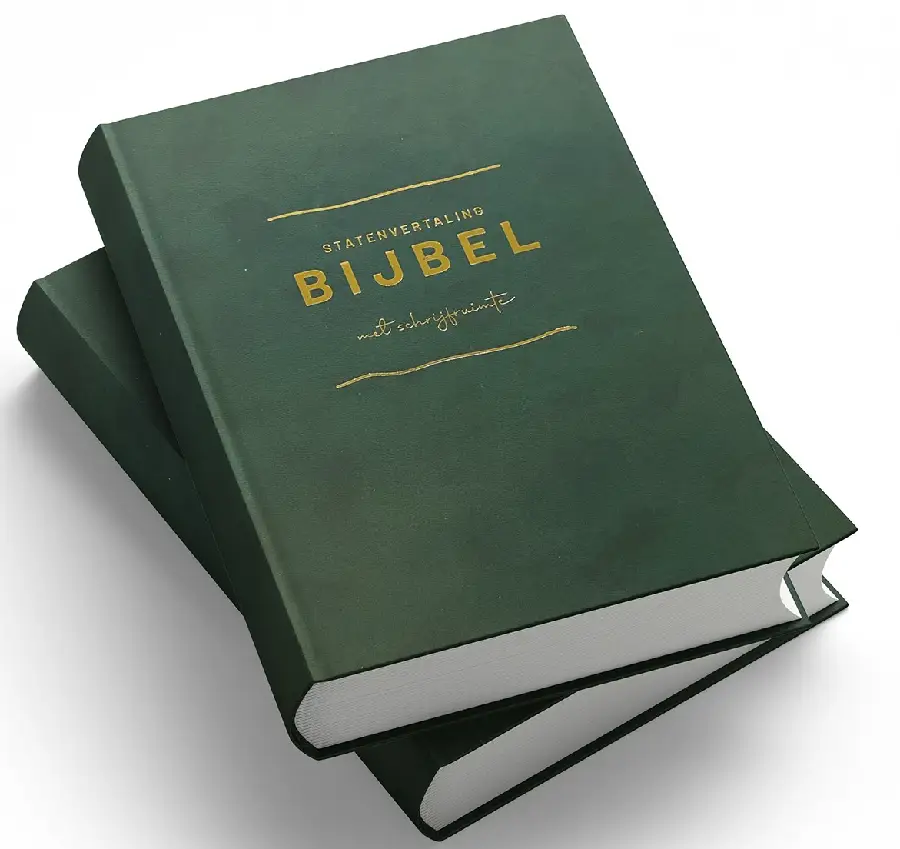 Bijbel met schrijfruimte groen (BMS2)