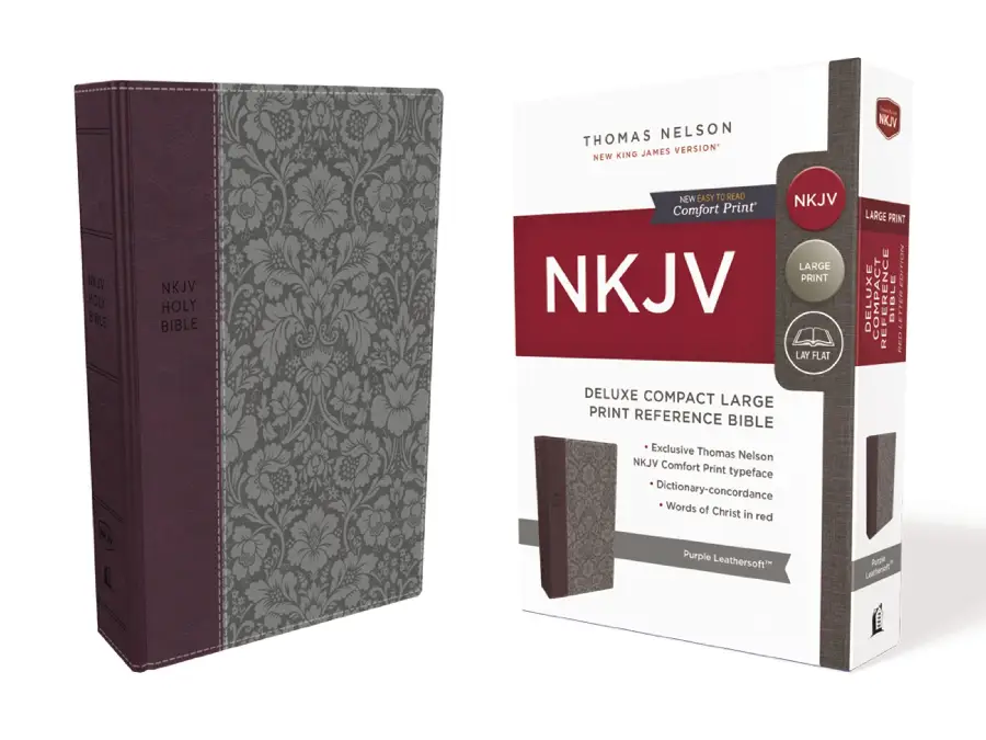 NKJV - LP Deluxe Compact Ref. Bible