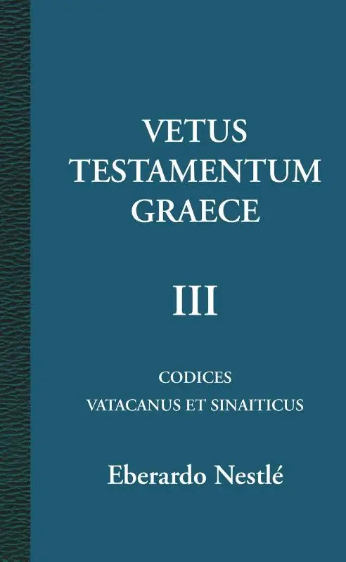 Vetus testamentum graece 3