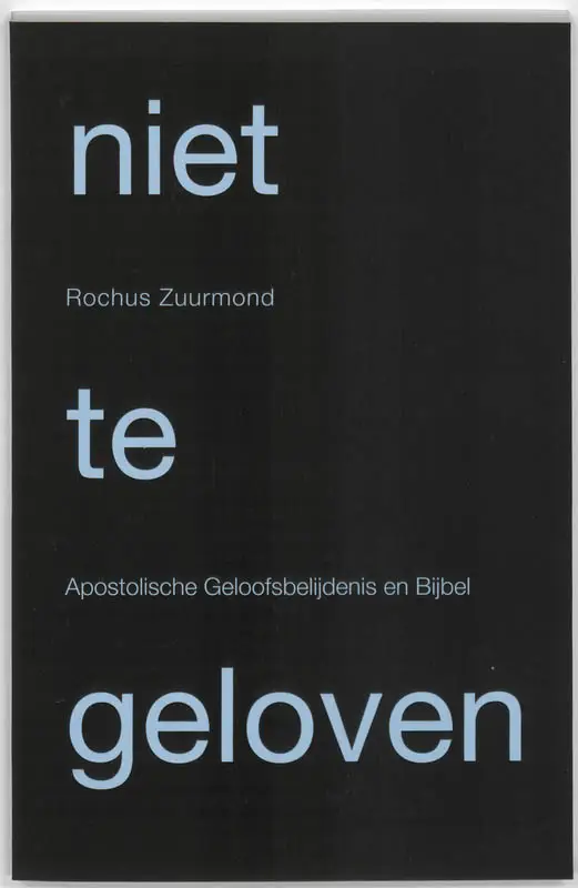Niet te geloven / druk 1