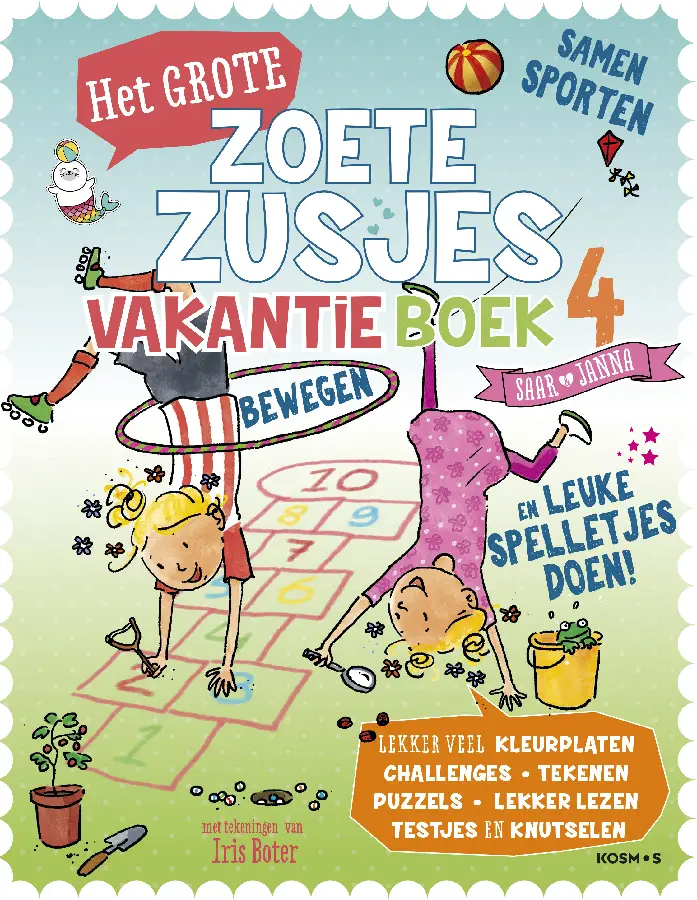 Grote zoete zusjes vakantieboek 4