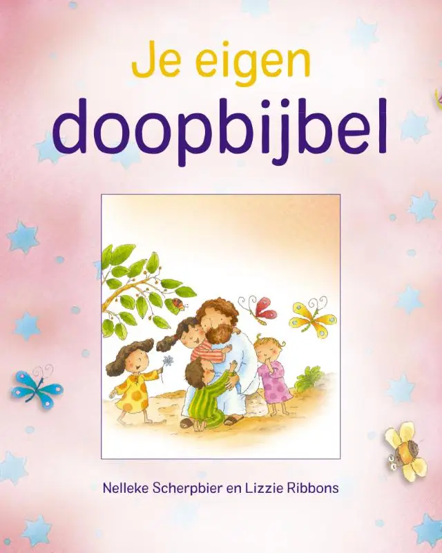 Je eigen doopbijbel roze