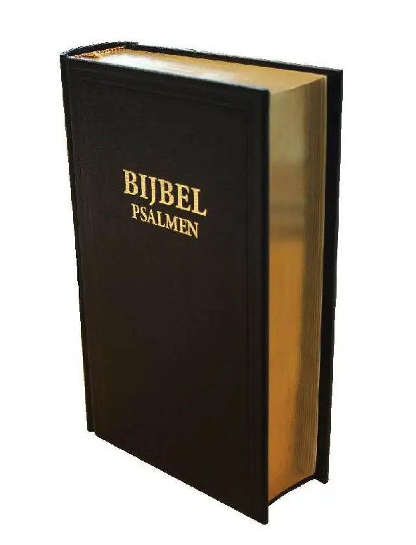 Kerk huisbijbel K31 psalmen kunstl gouds