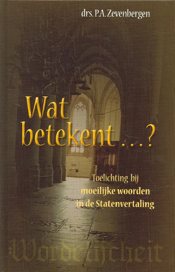 Wat betekent...
