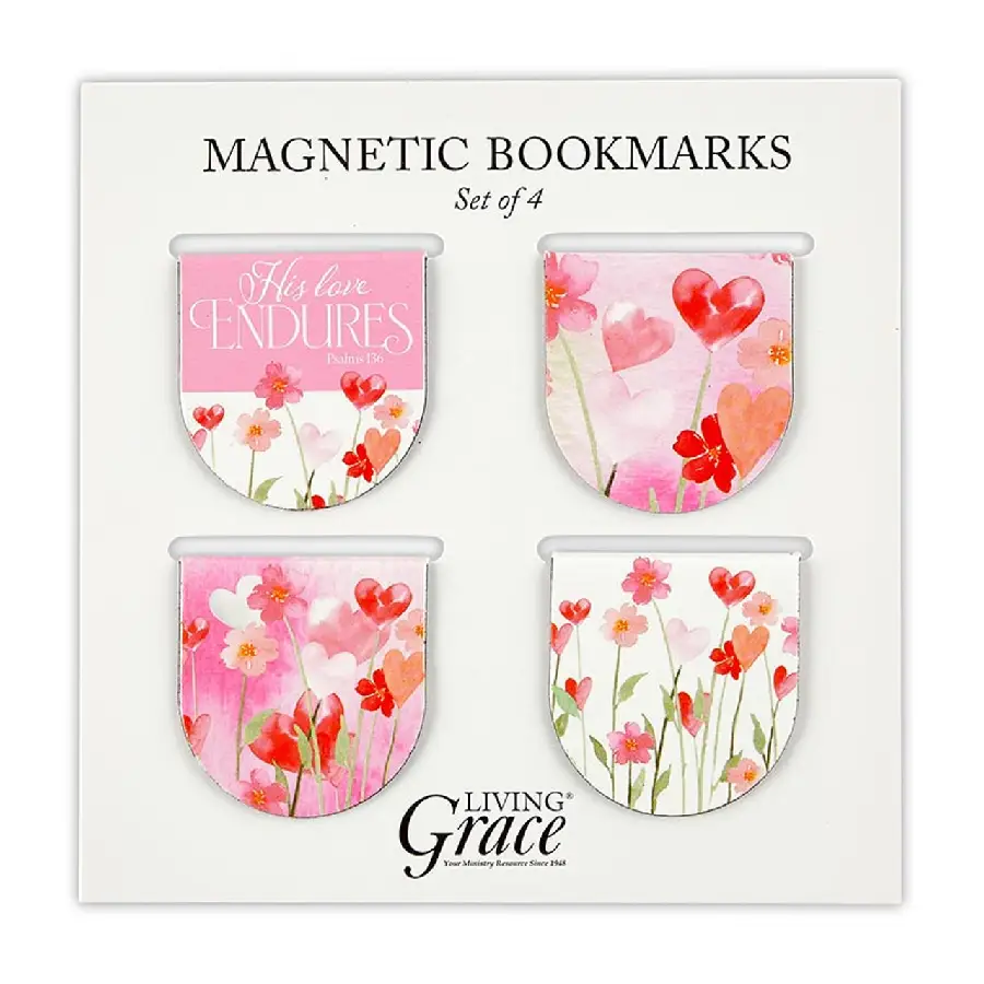 Magnetic Bookmark (4) His Love