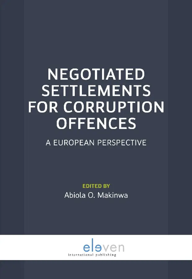 Negotiated settlements for corruption of