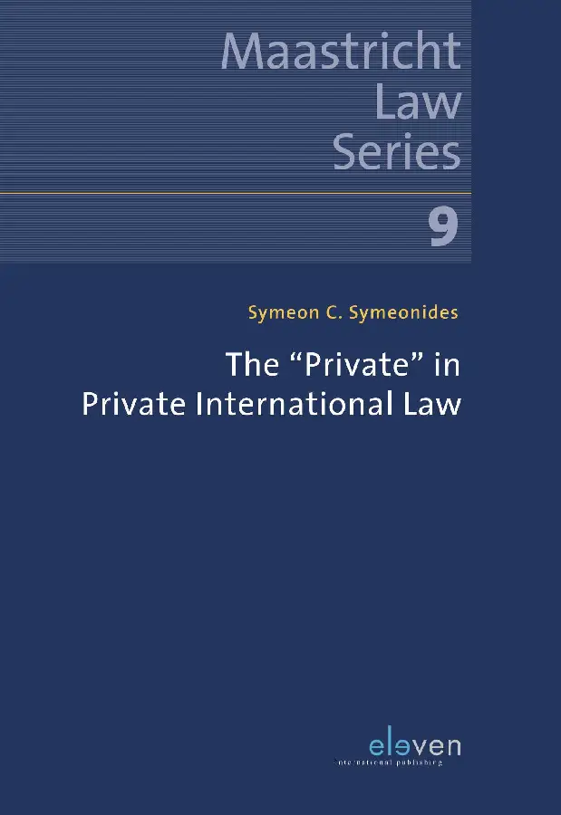 The 'Private' in Private International L