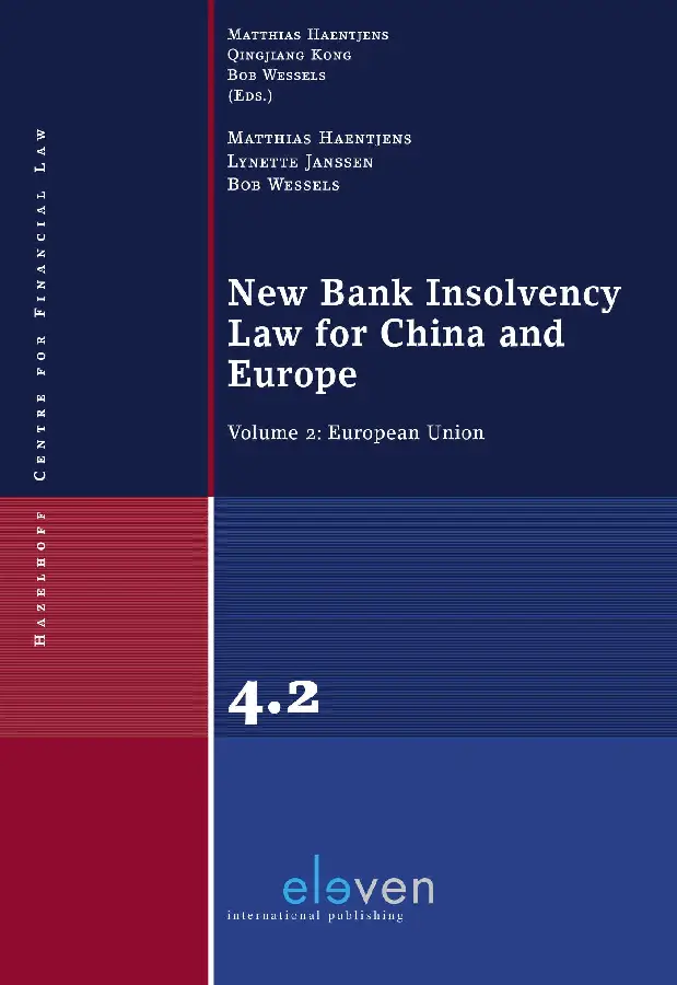 New Bank Insolvency Law for China and Eu