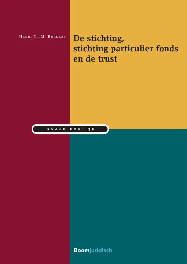 De stichting, stichting particulier fond