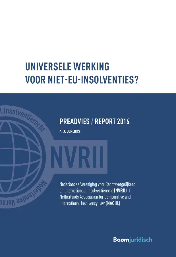 Universele werking voor niet-EU insolven