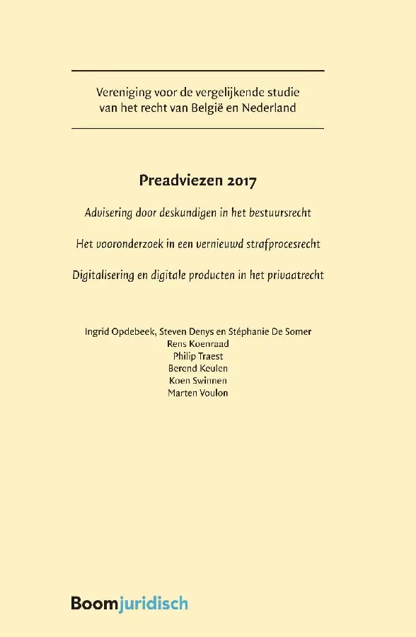 Preadviezen / 2017