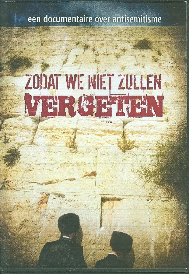 Dvd zodat we niet zullen vergeten