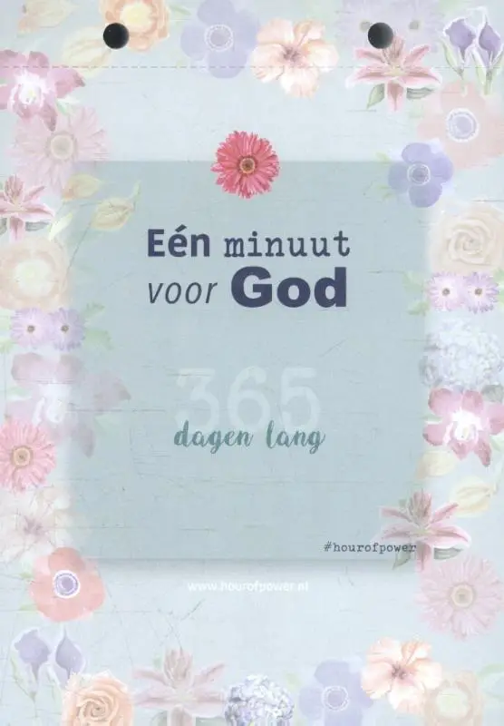 Scheurkalender Eén minuut voor God
