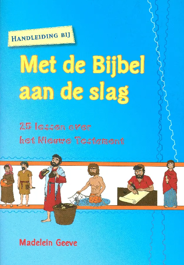 Met de bijbel a/d slag handl NT