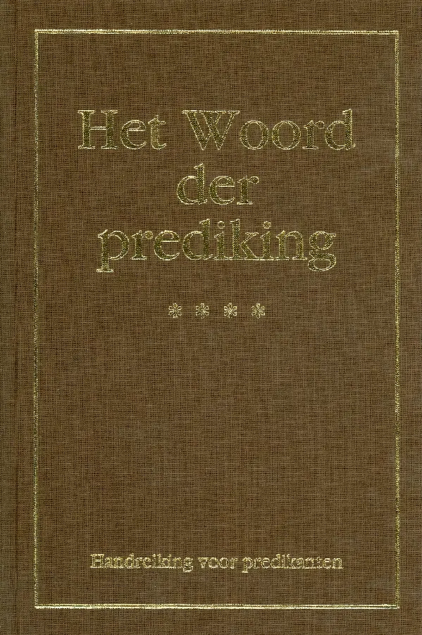 Woord der prediking 4