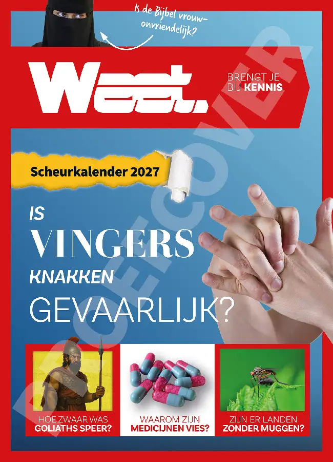 Weet scheurkalender 2027