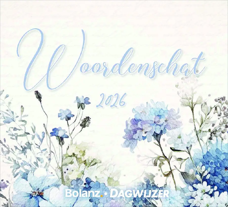 Kalender 2026 hsv woordenschat