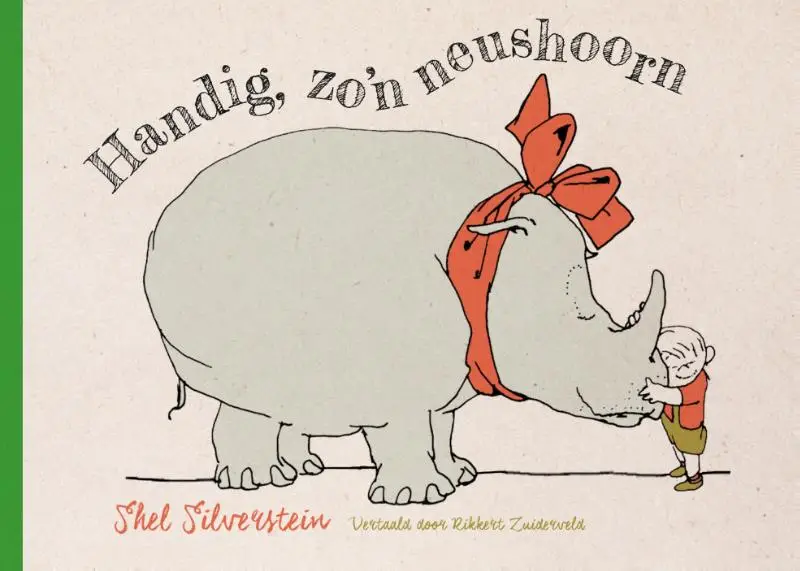 Handig, zo'n neushoorn
