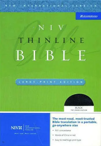 NIV Thinline Bible Bonded