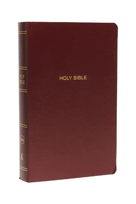 NKJV, gift and award bible, burgundy
