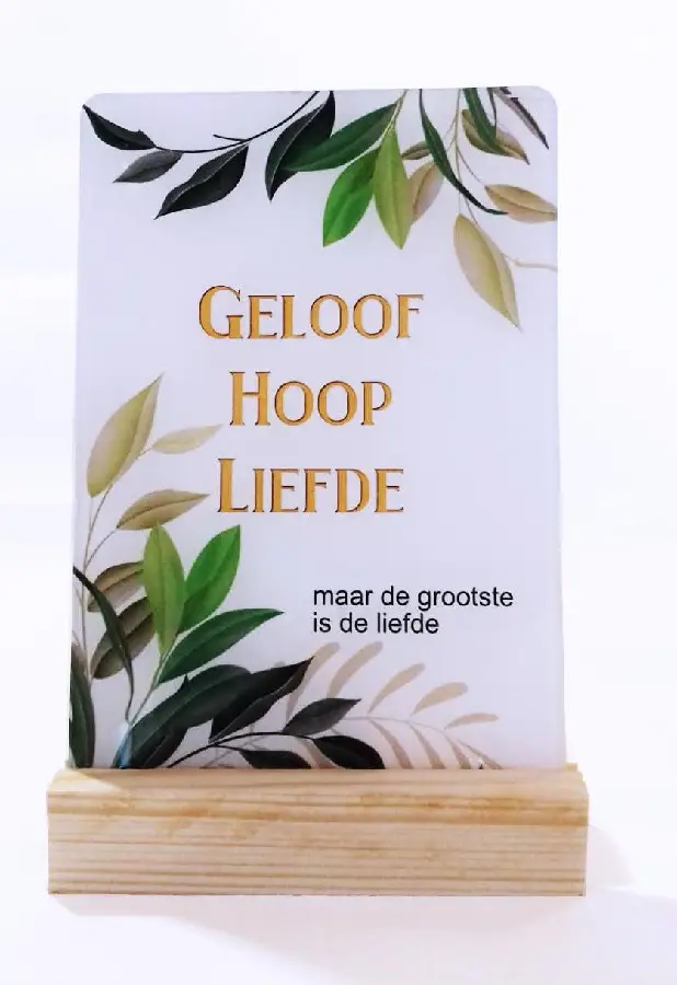 Geloof Hoop Liefde